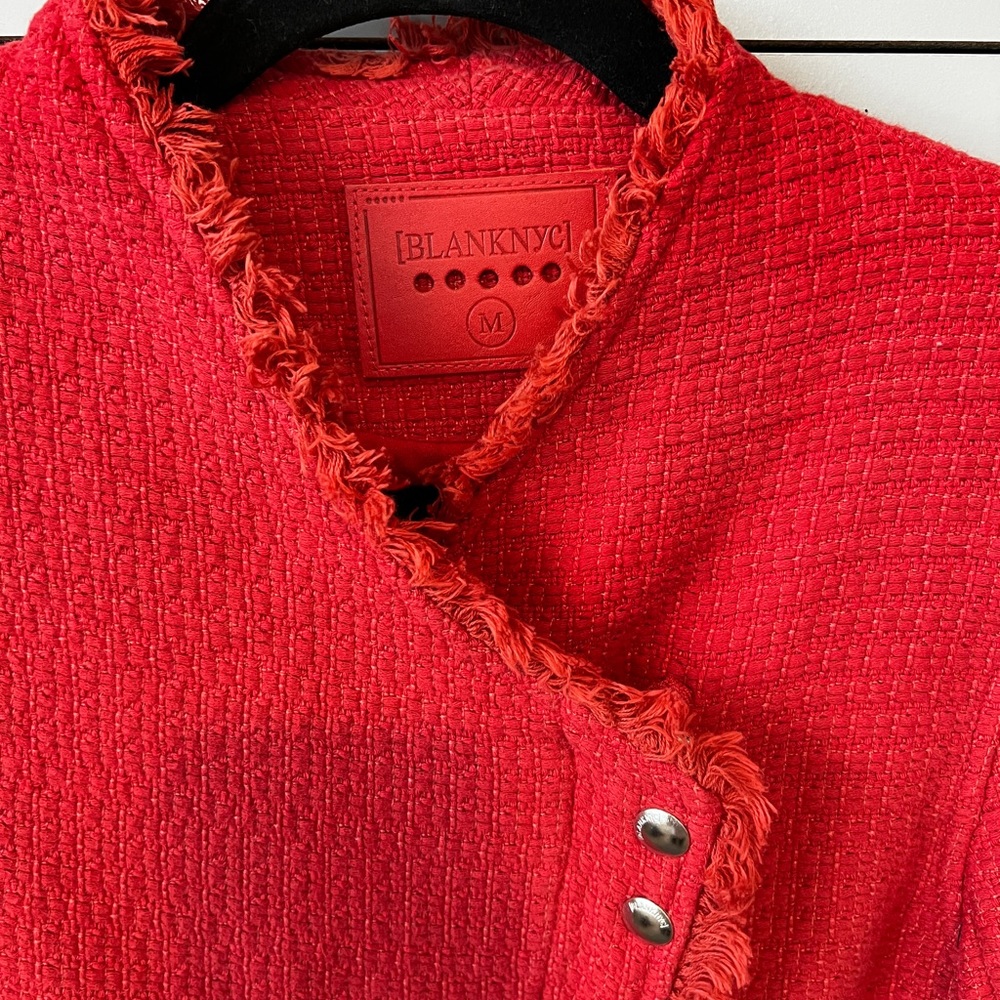 Red blazer jacket - Picture 2 of 4